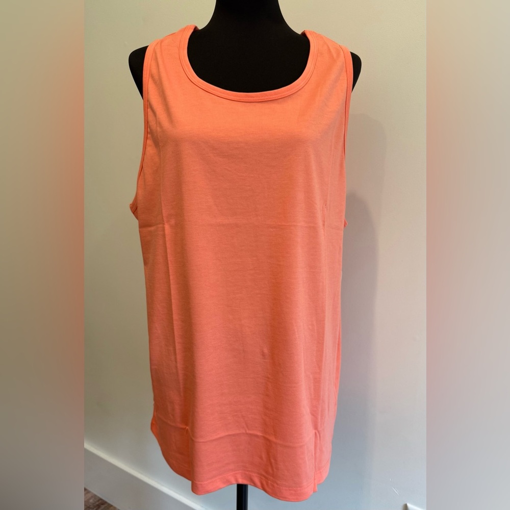 NWT Abound Coral Fusion Tank – Size L & XL (Style 866)